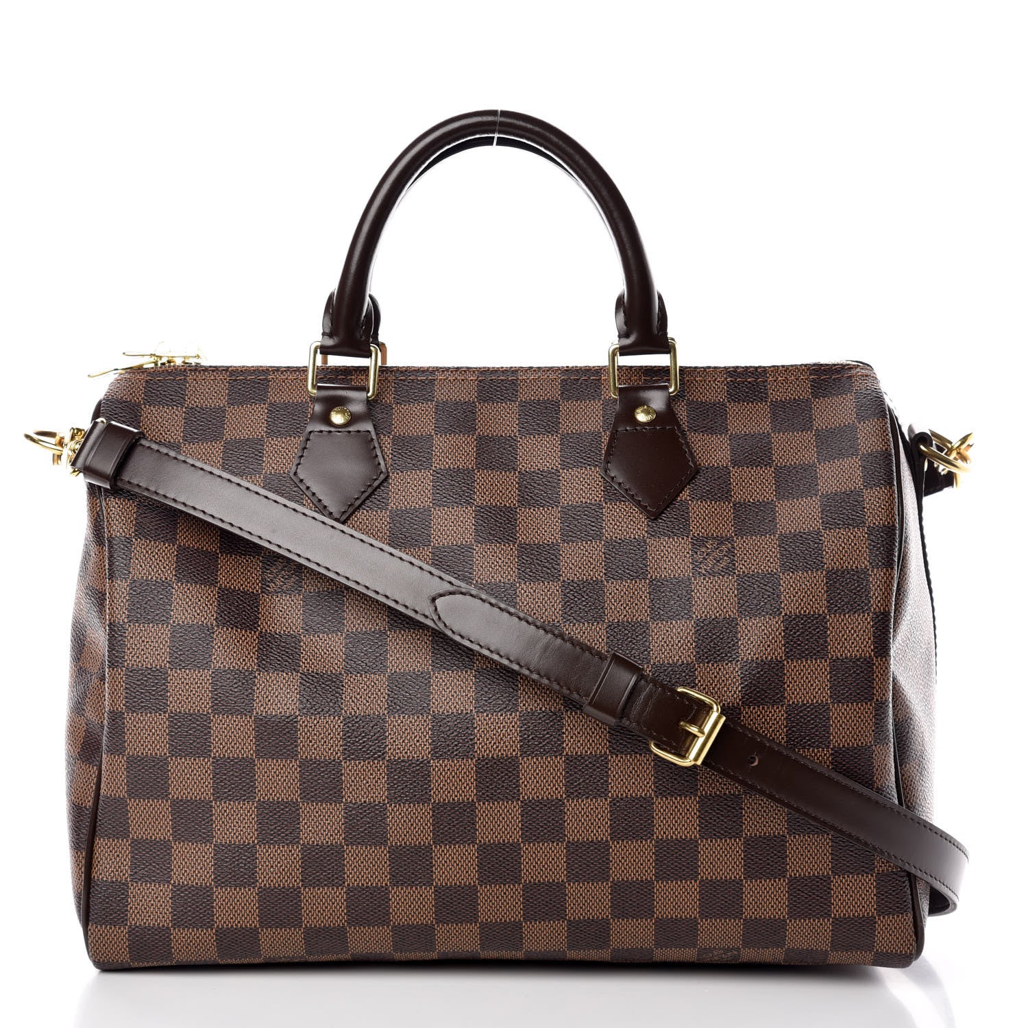 Louis Vuitton Damier Ebene Speedy Bandouliere 30 1 of 10