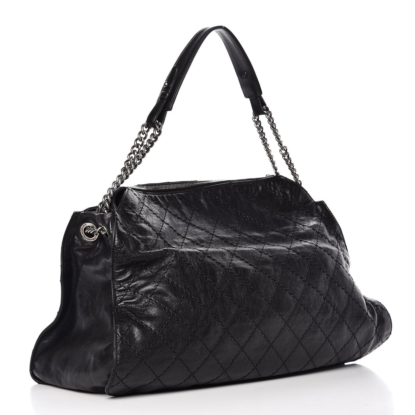 Calfskin CC Crave Tote Black