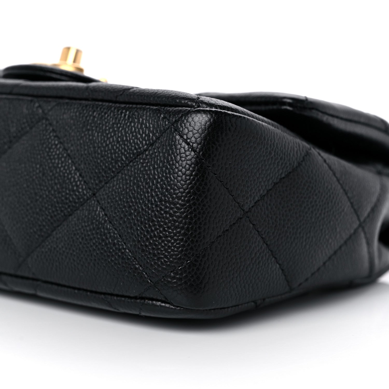 Chanel Caviar Quilted Mini Sweetheart Flap Black 9 of 10