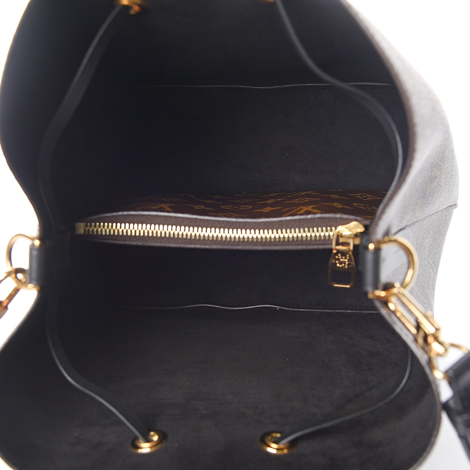 Louis Vuitton Monogram Neonoe MM Black 4 of 8