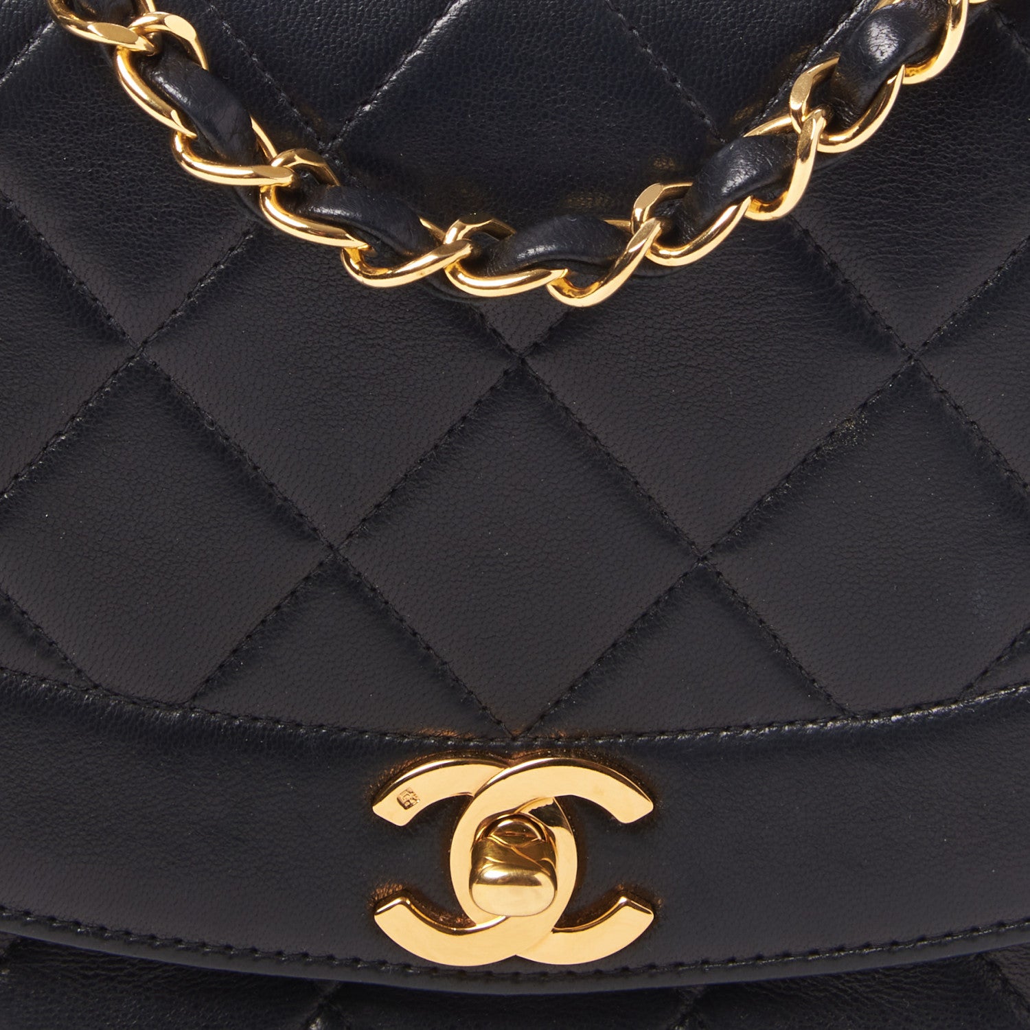 Chanel Lambskin Quilted Small Single Flap Black 6 of 9