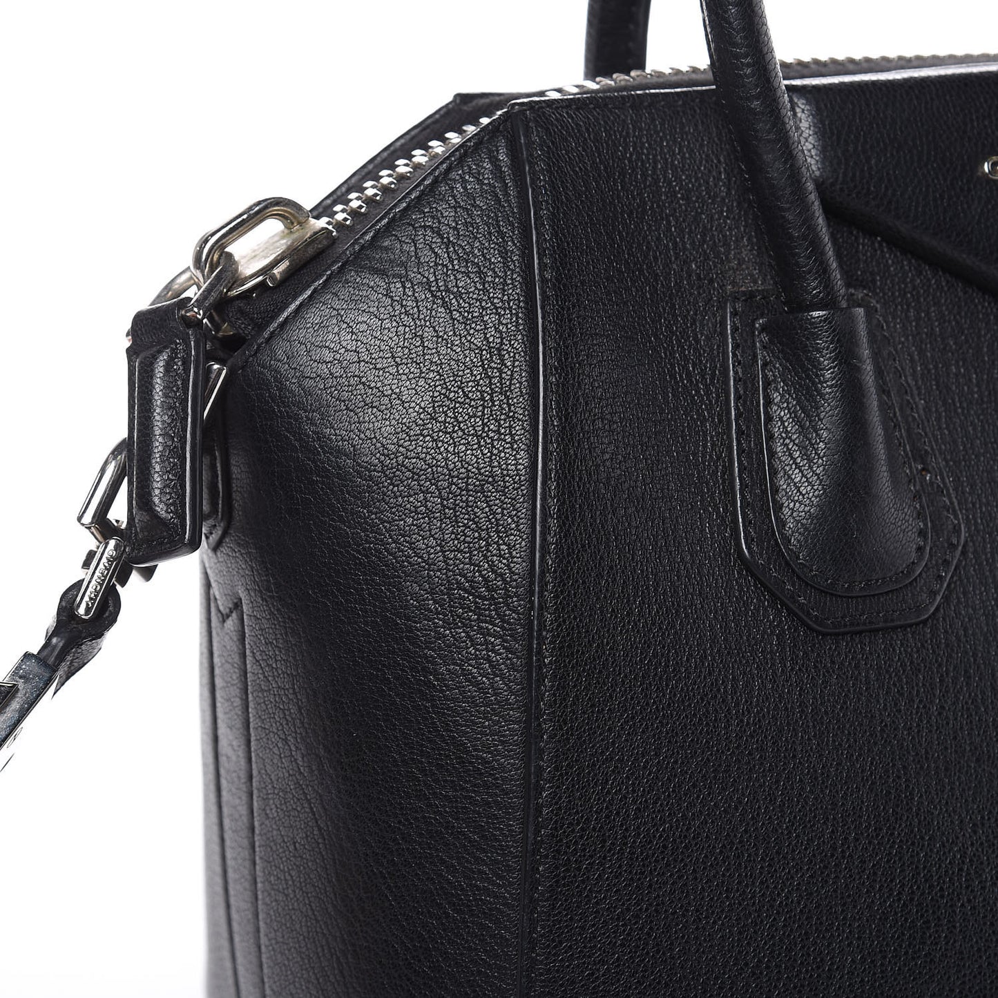 Sugar Goatskin Small Antigona Black