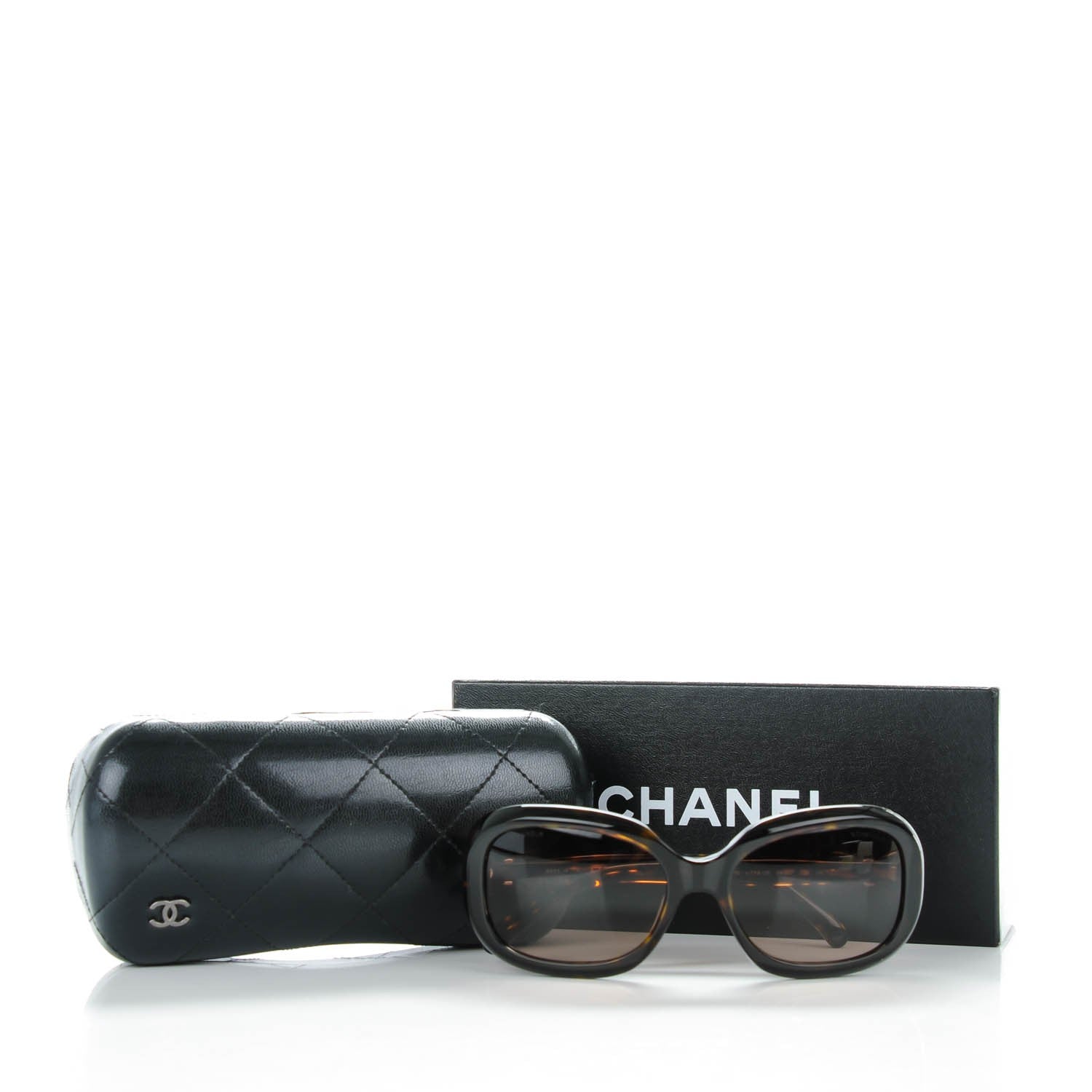 Chanel CC Bow Sunglasses 5170 Tortoise 6 of 6