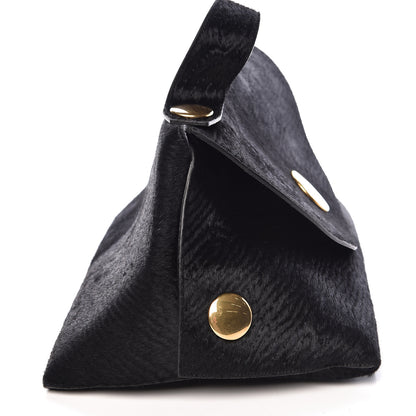 Celine Pony Hair Orb Bag Black 7 of 13