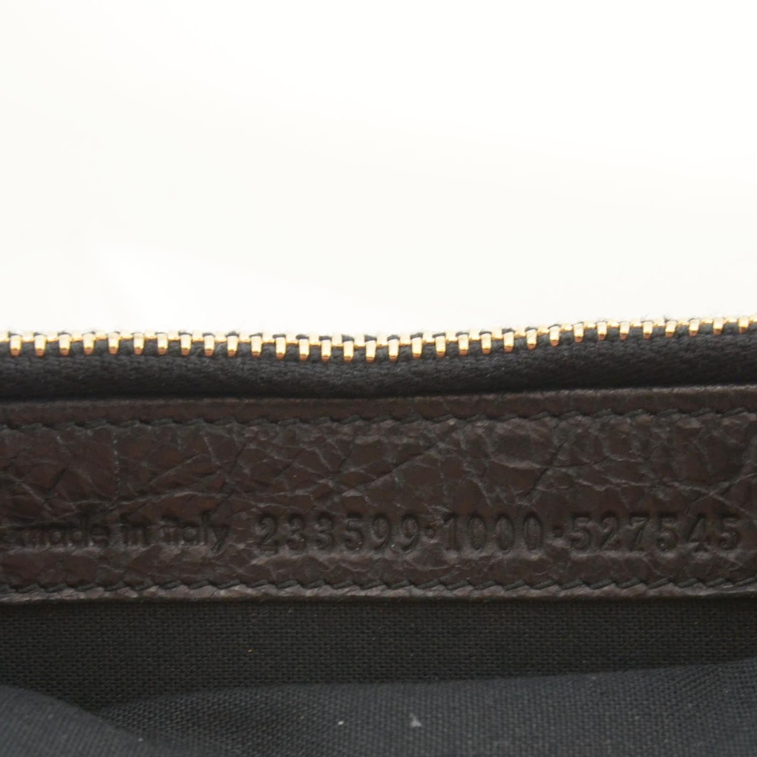 Balenciaga Agneau Giant 12 Rose Gold Hardware Money Wallet Black 6 of 7