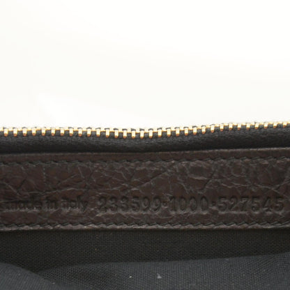 Balenciaga Agneau Giant 12 Rose Gold Hardware Money Wallet Black 6 of 7