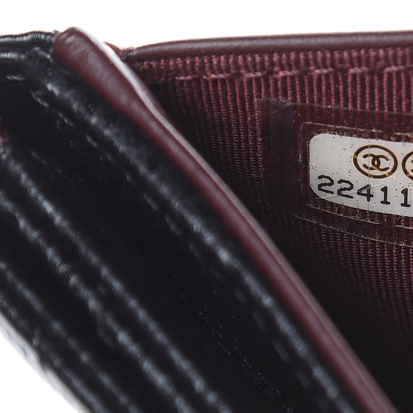 Caviar Quilted Compact French Flap Wallet Black