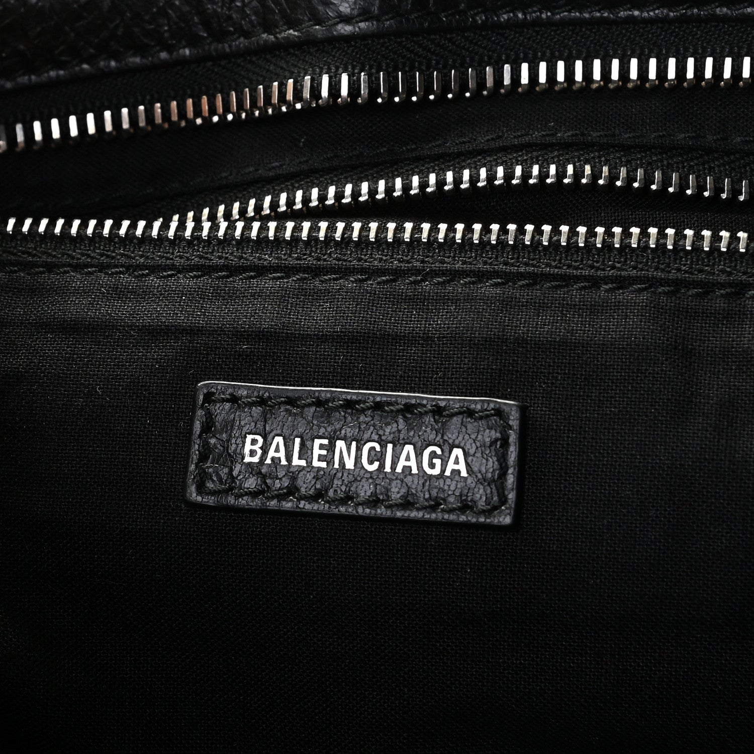 Balenciaga Agneau Classic Silver Hardware City Black 5 of 8