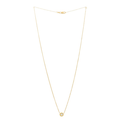 Roberto Coin 18K Yellow Gold Diamond .25ct Diamonds By The Inch Necklace 3 of 8