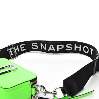 Marc Jacobs Saffiano Small Snapshot Camera Bag Bright Green 10 of 12