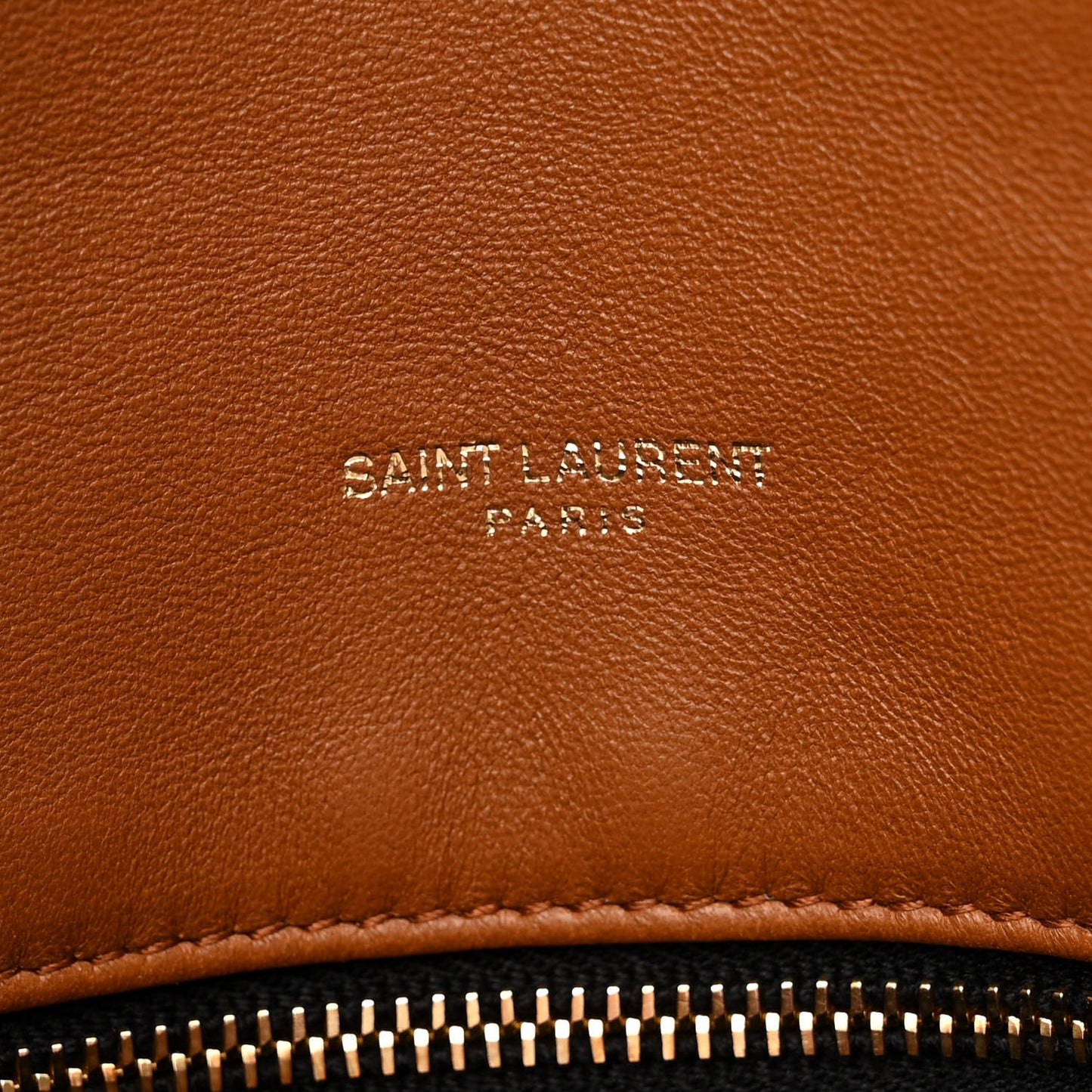 Lambskin Quilted Medium Loulou Puffer Monogram Chain Satchel Miel Dark