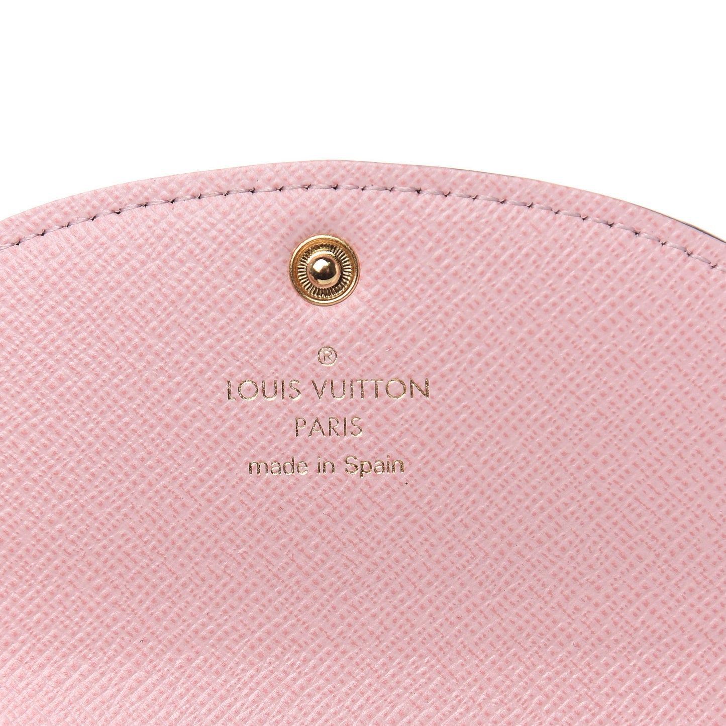 Monogram Rosalie Coin Purse Rose Ballerine