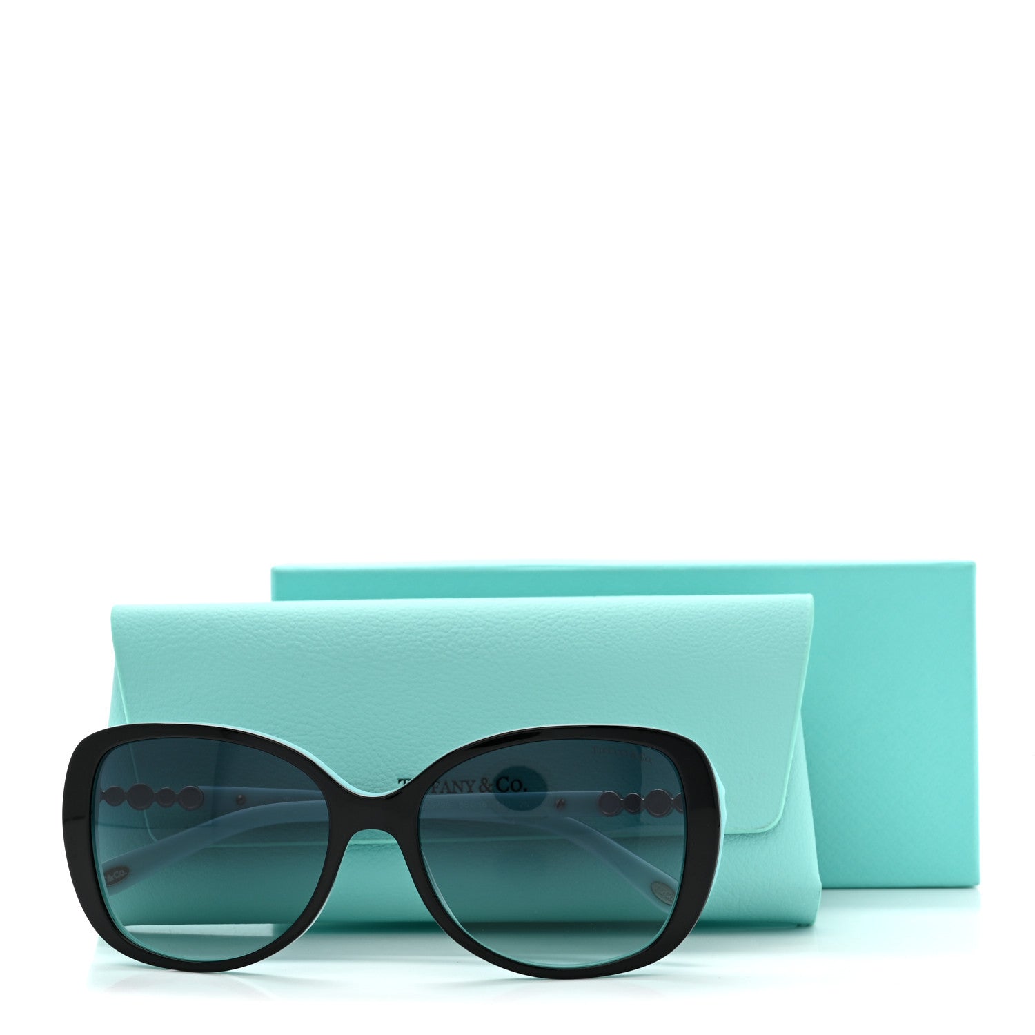 Tiffany Crystal TF4121-B Sunglasses Black Blue 1878805 – FASHIONPHILE