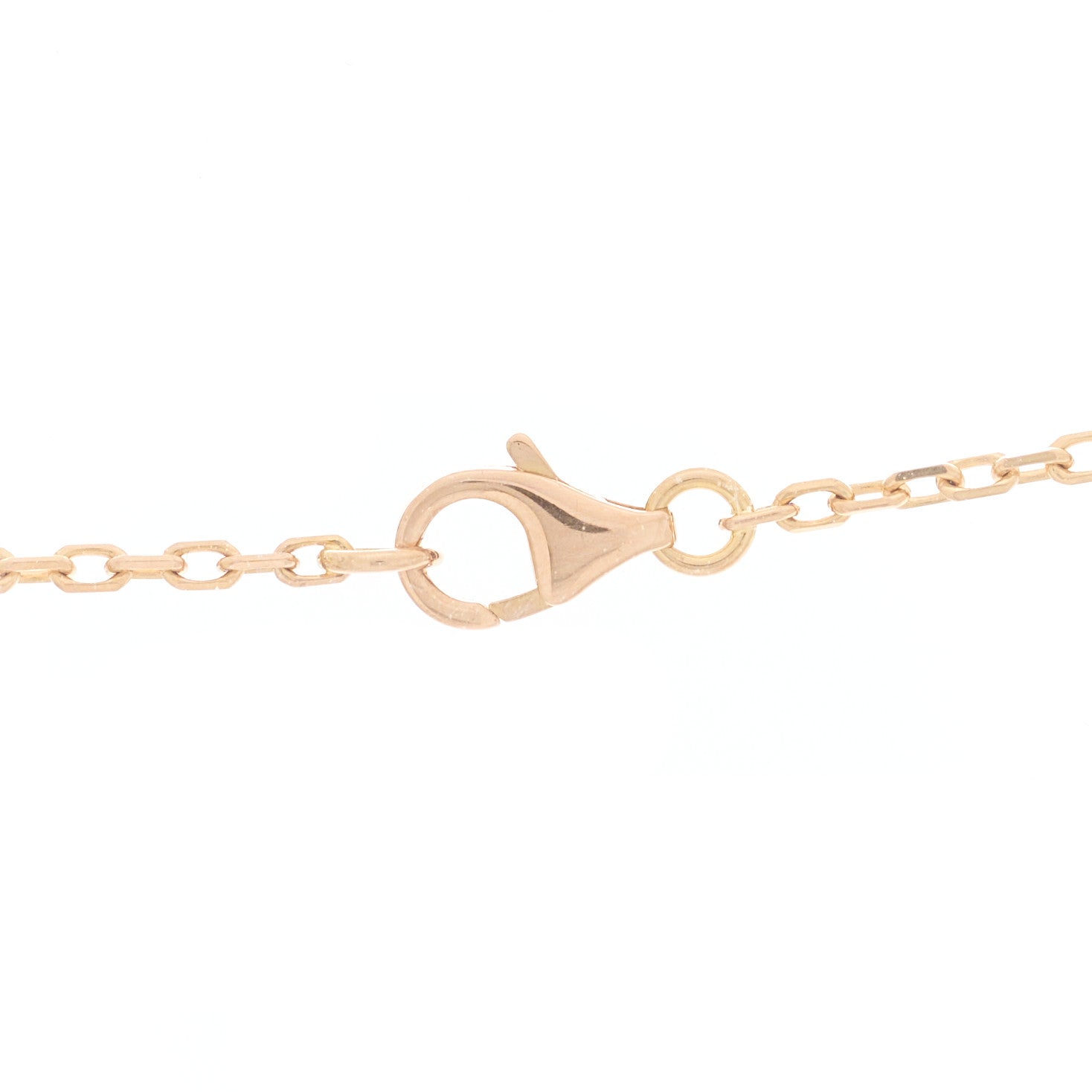 Cartier 18K Pink Yellow White Gold Diamond Trinity Lariat Necklace 6 of 8