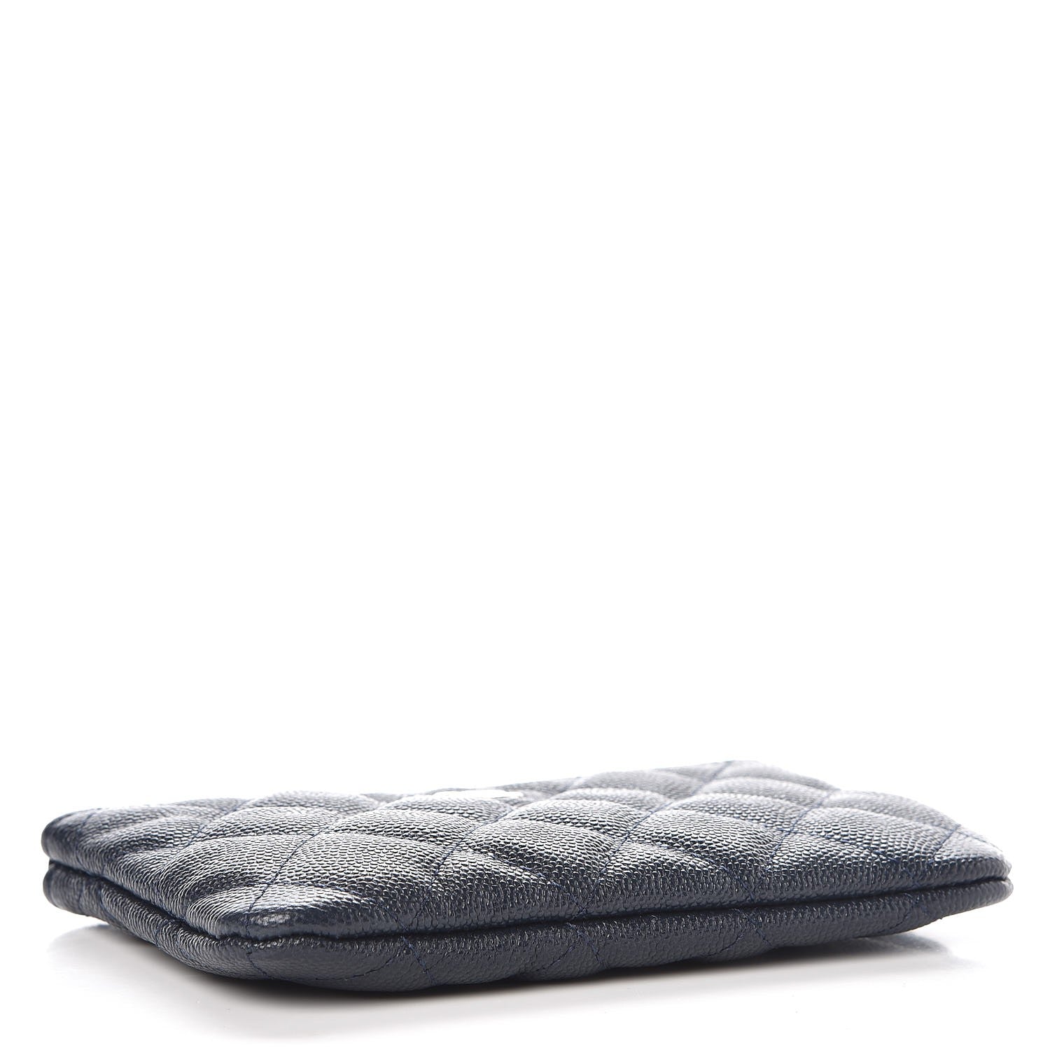 Chanel Caviar Quilted Small Cosmetic Case Navy 4 of 8