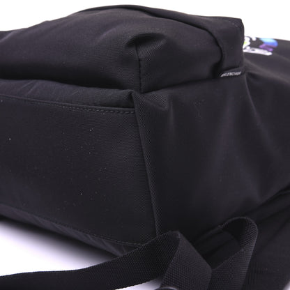 Balenciaga Nylon Embroidered You Are The World Explorer Backpack S Black 10 of 12