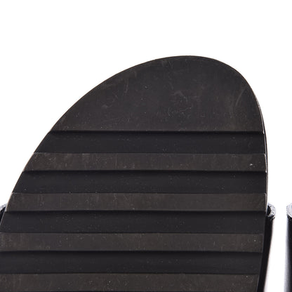 Louis Vuitton Calfskin New Wave Bom Dia Mule Sandals 39 Black 9 of 11