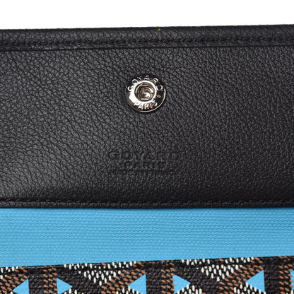 Goyard Goyardine Saint Louis Claire Voie GM Black Blue 7 of 11