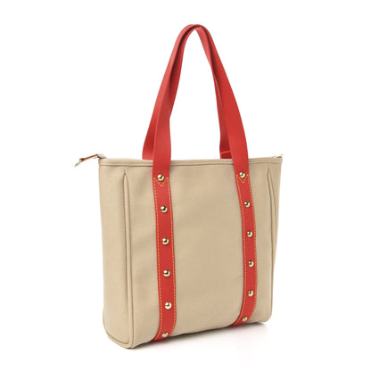 Louis Vuitton Toile Antigua Cabas MM Beige 3 of 9