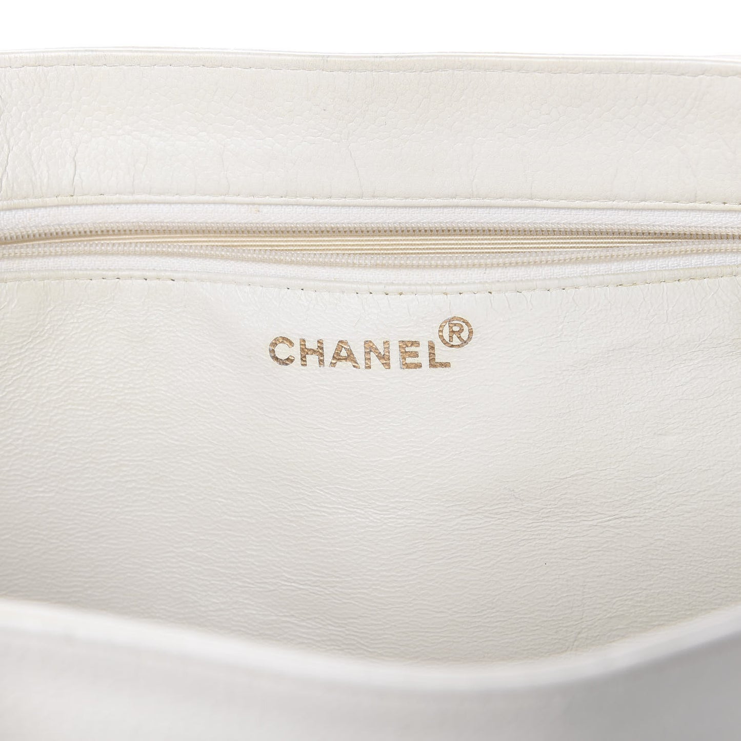 Caviar CC Tote White