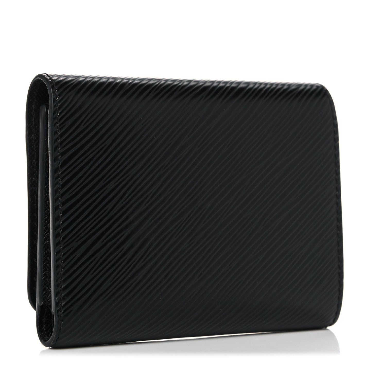 Epi Twist Compact Wallet Black