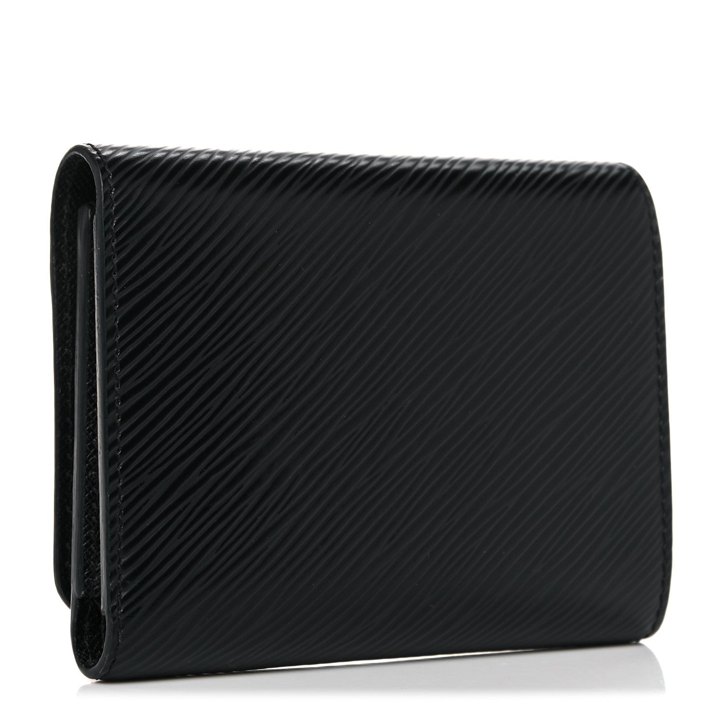 Louis Vuitton Epi Twist Compact Wallet Black 3 of 9
