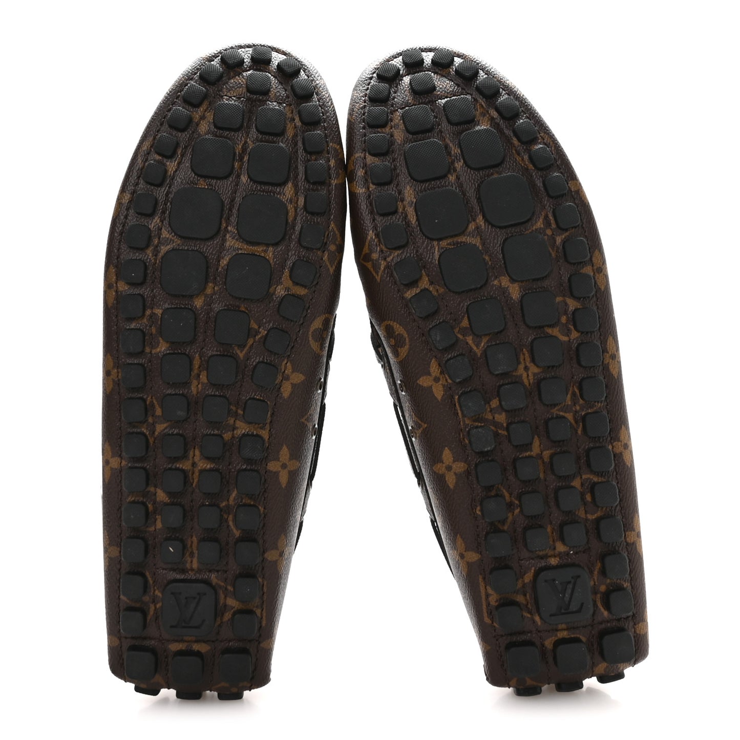 Monogram Mens Arizona Car Shoe Moccasin Loafers 12