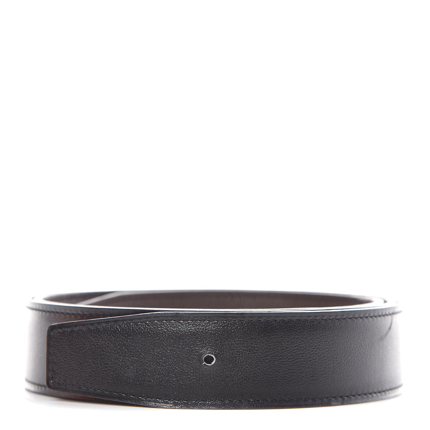 Box Togo 32mm Belt Strap 100 Black Chocolate