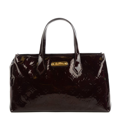 Louis Vuitton Vernis Wilshire PM Amarante 1 of 8