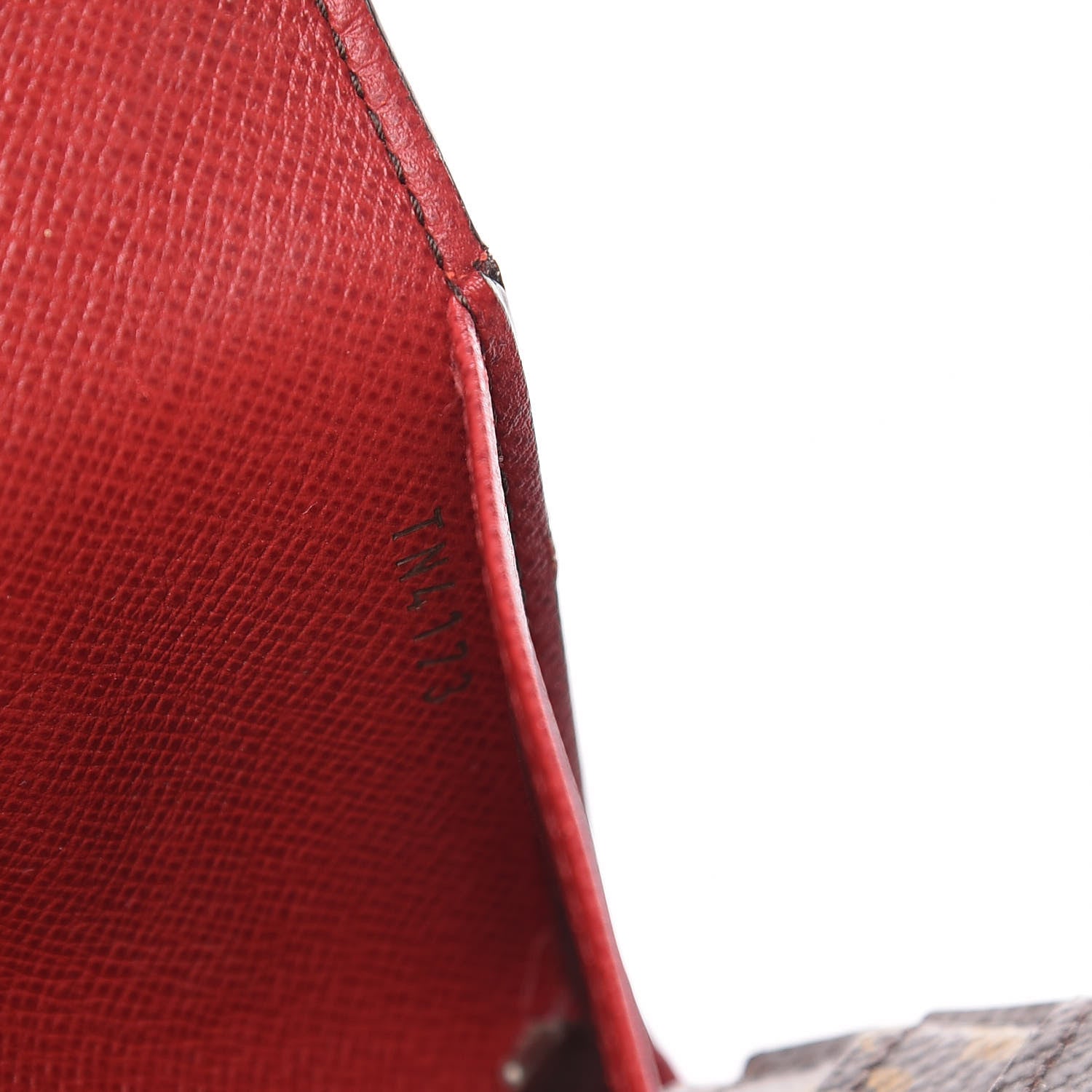 Louis Vuitton Monogram Josephine Wallet Red 9 of 20
