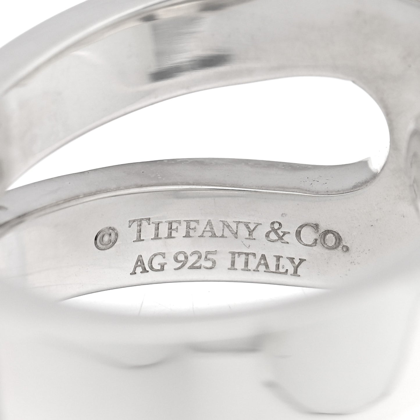 Sterling Silver Out of Retirement Loop Ring 54 6.75