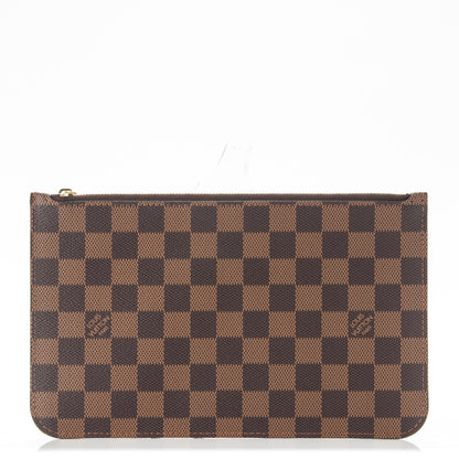 Louis Vuitton Damier Ebene Neverfull MM GM Pochette 1 of 7