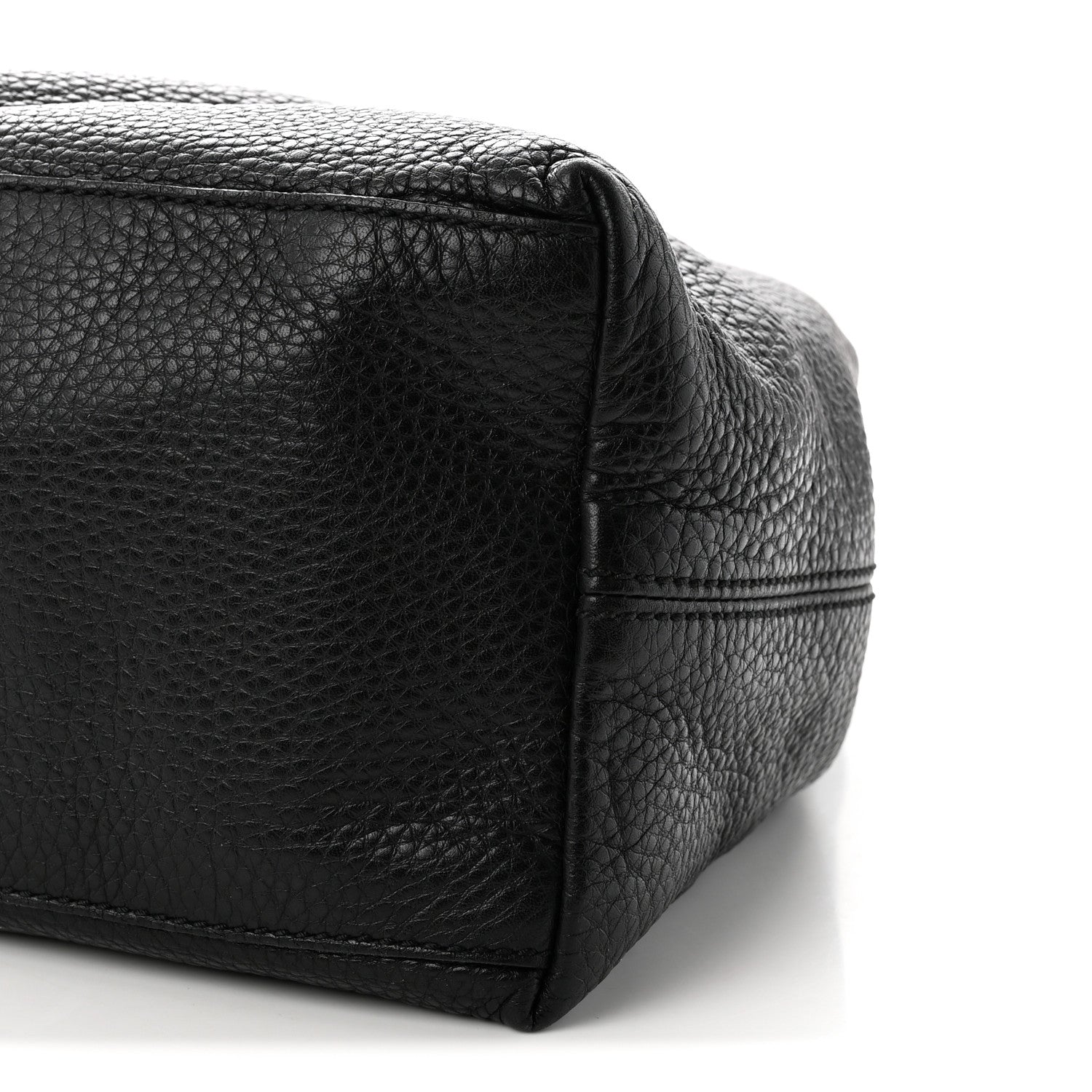 Gucci Pebbled Calfskin Medium Soho Chain Shoulder Bag Black 10 of 10