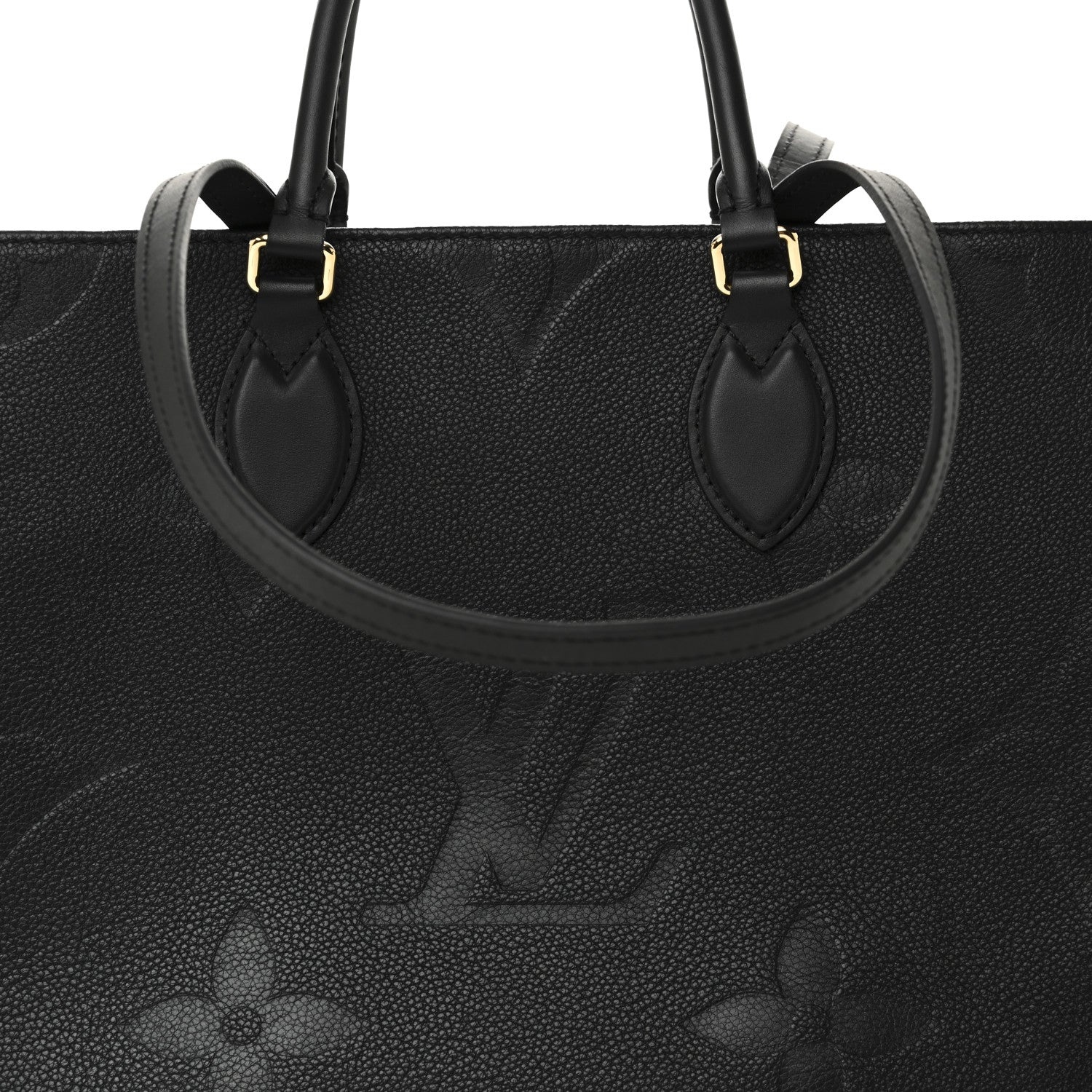 Louis Vuitton Empreinte Monogram Giant Onthego MM Black 7 of 9