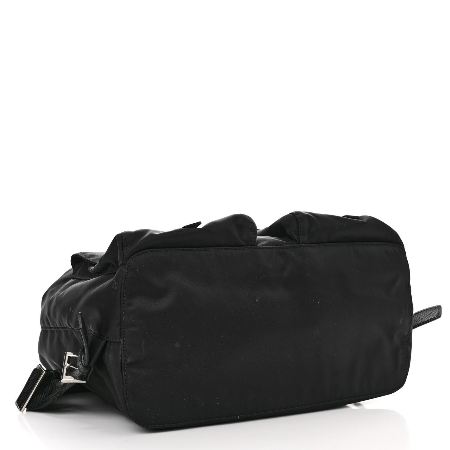 Tessuto Nylon Saffiano Vela Backpack Black