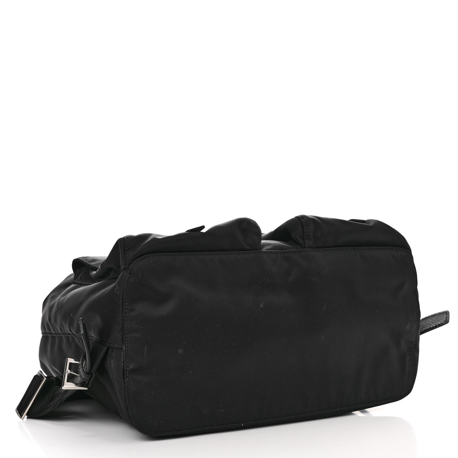 Prada Tessuto Nylon Saffiano Vela Backpack Black 5 of 11