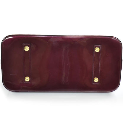 Louis Vuitton Vernis Alma MM Rouge Fauviste 4 of 9