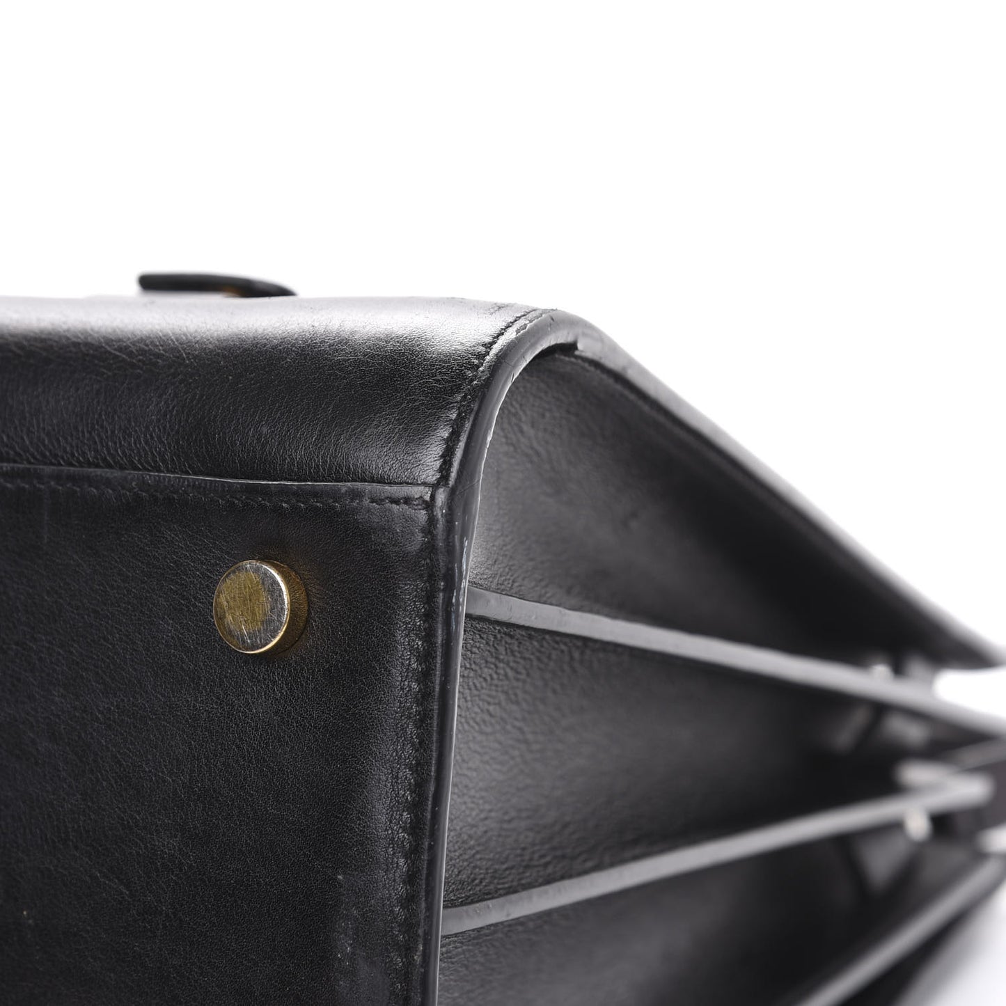 Smooth Calfskin Small Sac De Jour Black