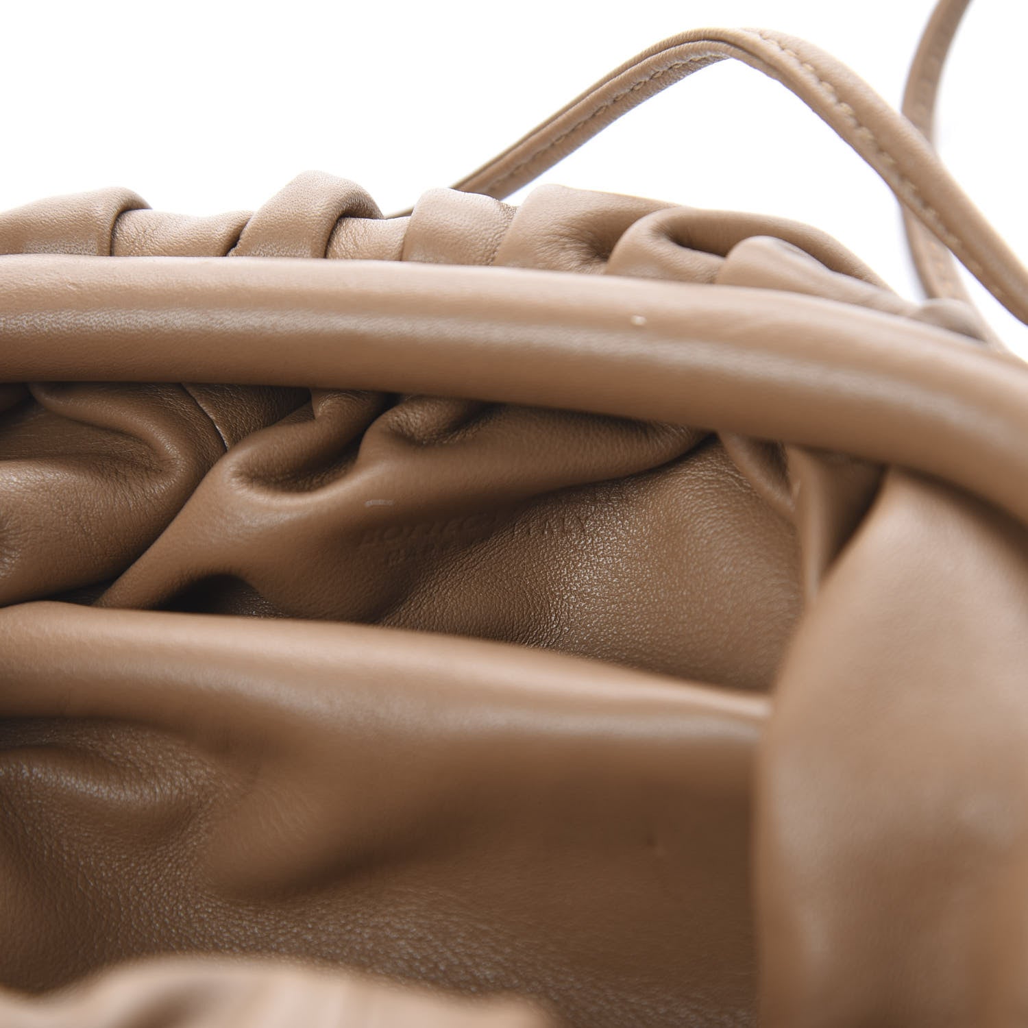 Bottega Veneta Butter Calfskin The Mini Pouch Cammello 7 of 7
