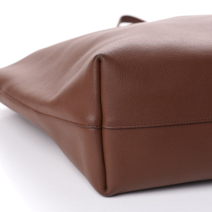 Saint Laurent Calfskin Large Shopping Tote Cognac 6 of 16
