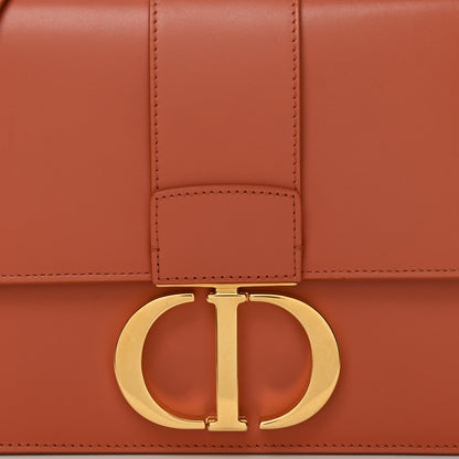 Christian Dior Smooth Calfskin 30 Montaigne Flap Bag Indian Red 9 of 11