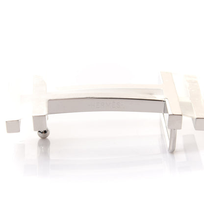 Hermes Box Togo 32mm Au Carre H Belt 80 Black Chocolate 4 of 7