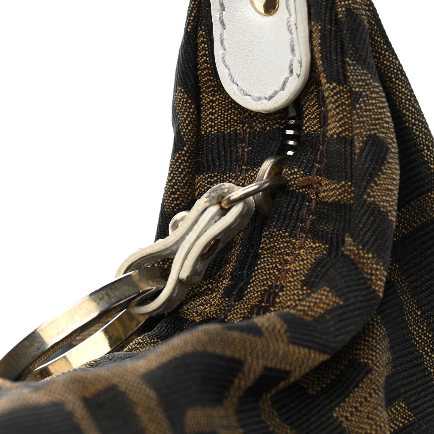 Zucca Hobo Tobacco White
