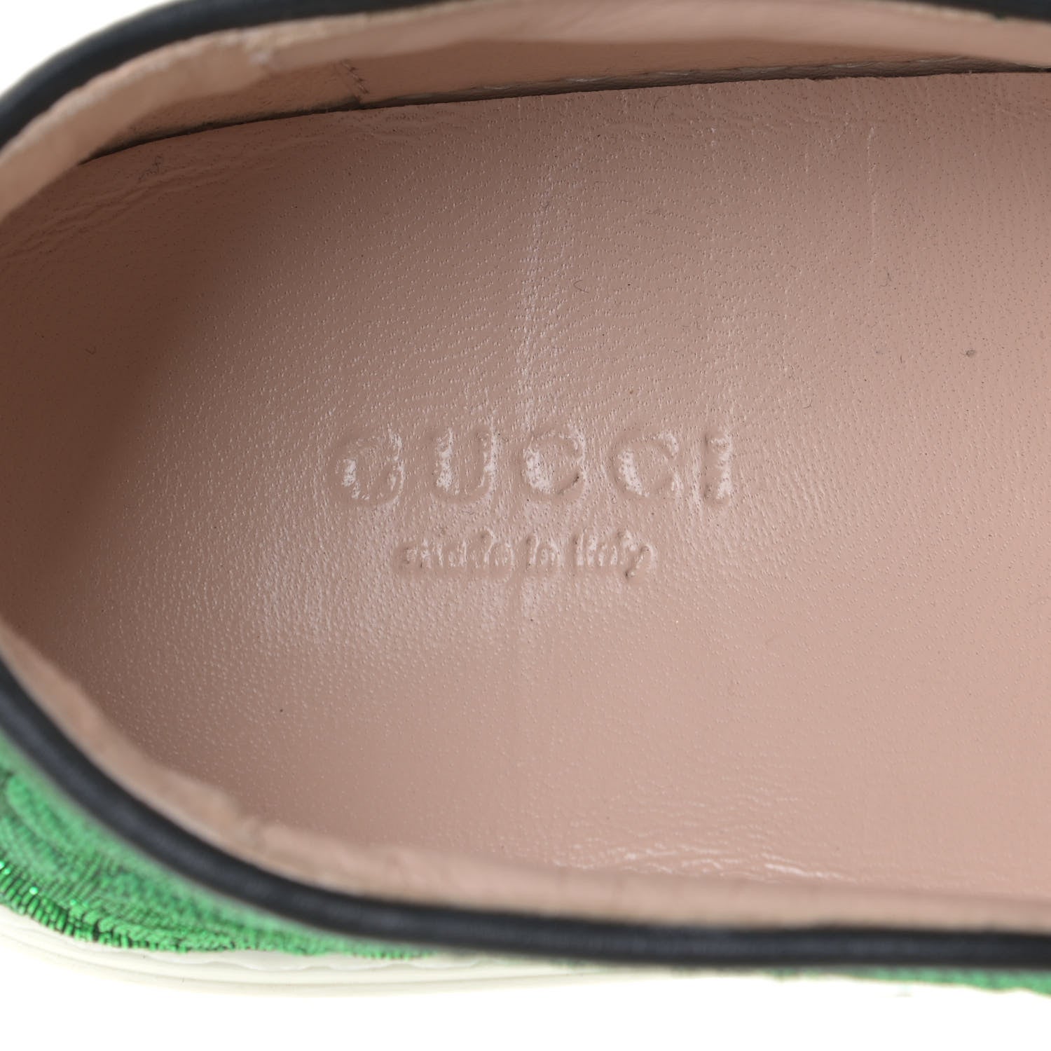 Gucci Brocade Ladybug Embroidered Slip On Sneakers 36.5 12 of 13