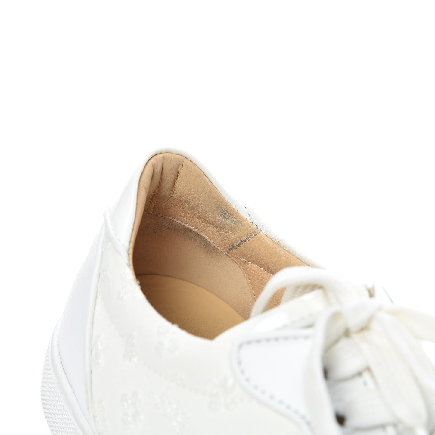 Calfskin Womens Rantulow Orlato Flat Sneakers 37 Latte