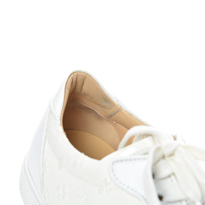 Christian Louboutin Calfskin Womens Rantulow Orlato Flat Sneakers 37 Latte 12 of 15