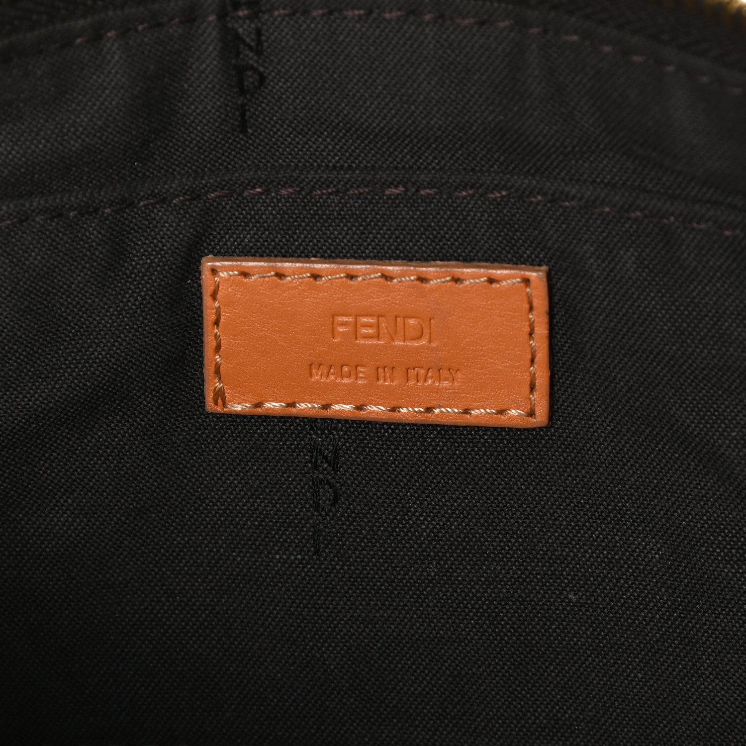 Fendi Zucca Vitello Elite Crossbody Tobacco 5 of 15