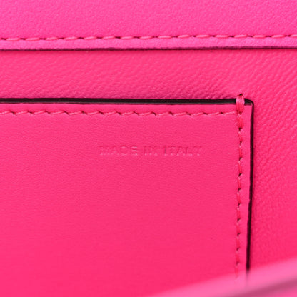 Valentino Garavani Calfskin Vlogo Loco Shoulder Bag Pink PP 7 of 10