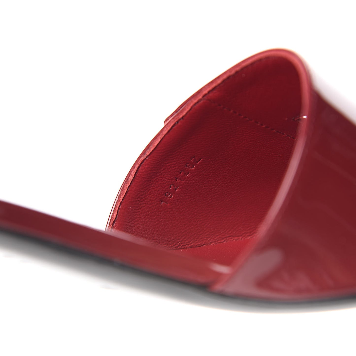 Patent Very Sandals 41 Cherry Tomato