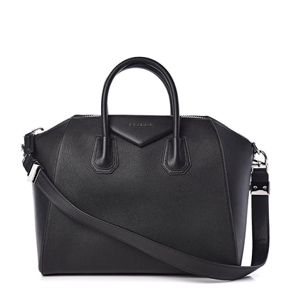 Givenchy Sugar Goatskin Medium Antigona Black 1 of 9
